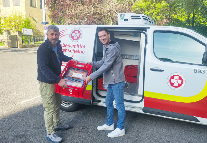 Georg Jelenko, Projektmanager,  Arbeiter-Samariter-Bund AT, Thomas Bogendorfer, Objektleitung Schulverpflegung Dussmann